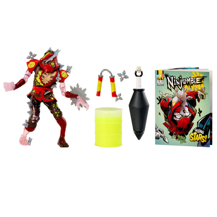Ninjombie Action Figure - Grave Spin - Image 3
