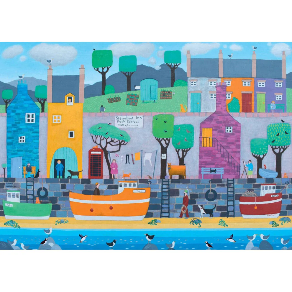 Ravensburger No Ball Games Alisa Black 1000 Piece Jigsaw Puzzle - Image 2