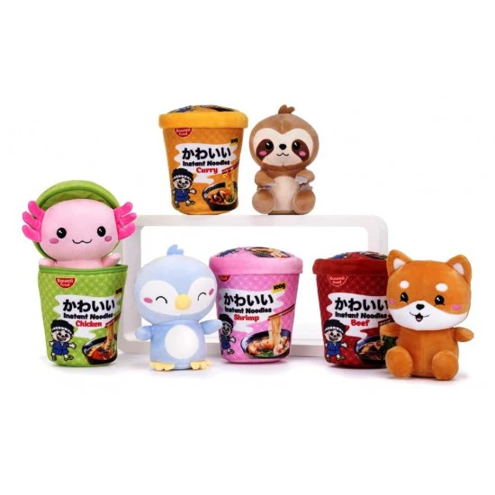 Noodle Pots Kawaii Kuties 19cm Plush