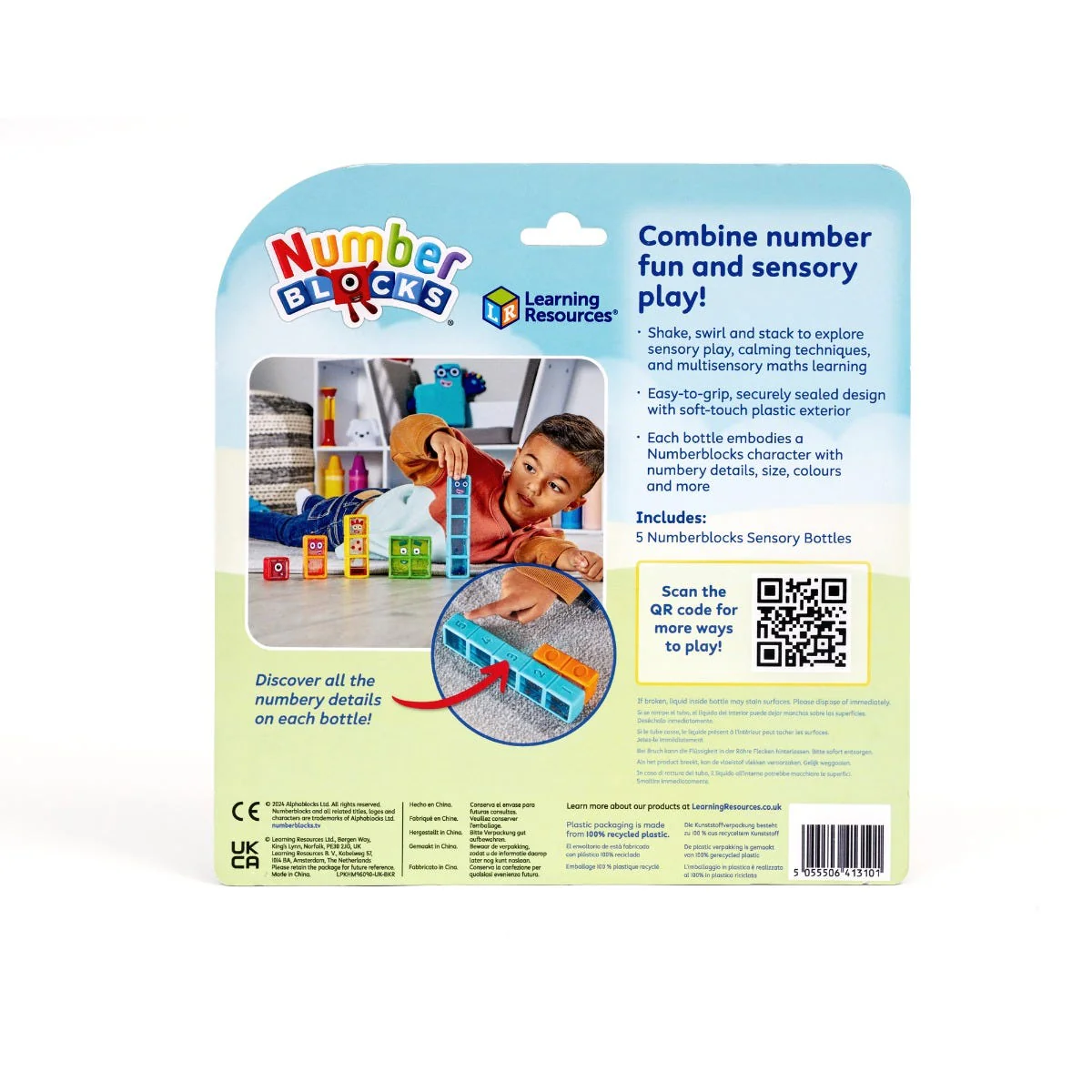 Numberblocks 1-5 Sensory Bottles - Image 9
