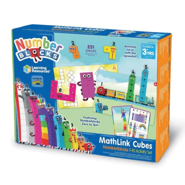 NumberBlocks MathLink Cubes Set