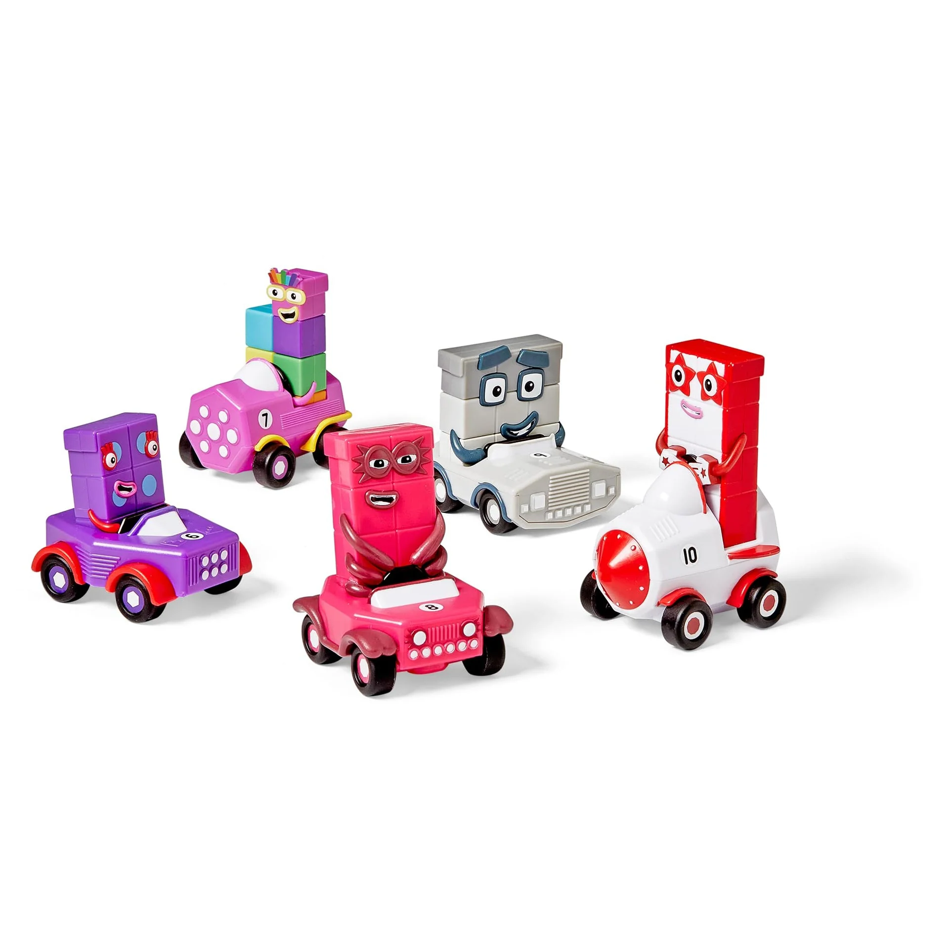 Numberblocks Mini Vehicles 6-10 - Image 2