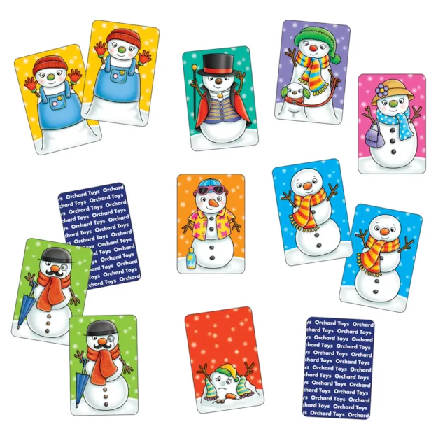 Orchard Toys Snowman Snap Game - Image 2