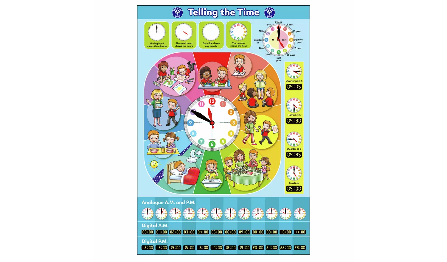 Orchard Toys Tell The Time Jigsaw Puzzle - Image 3