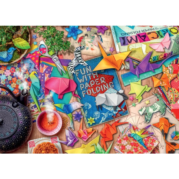 Ravensburger Origami Meditations 1000 Piece Jigsaw Puzzle - Image 2