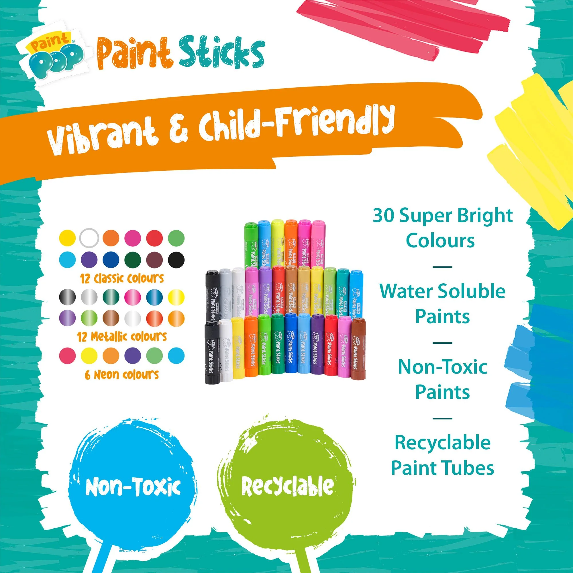 Paint Pop Giant Storage Tube - Image 4