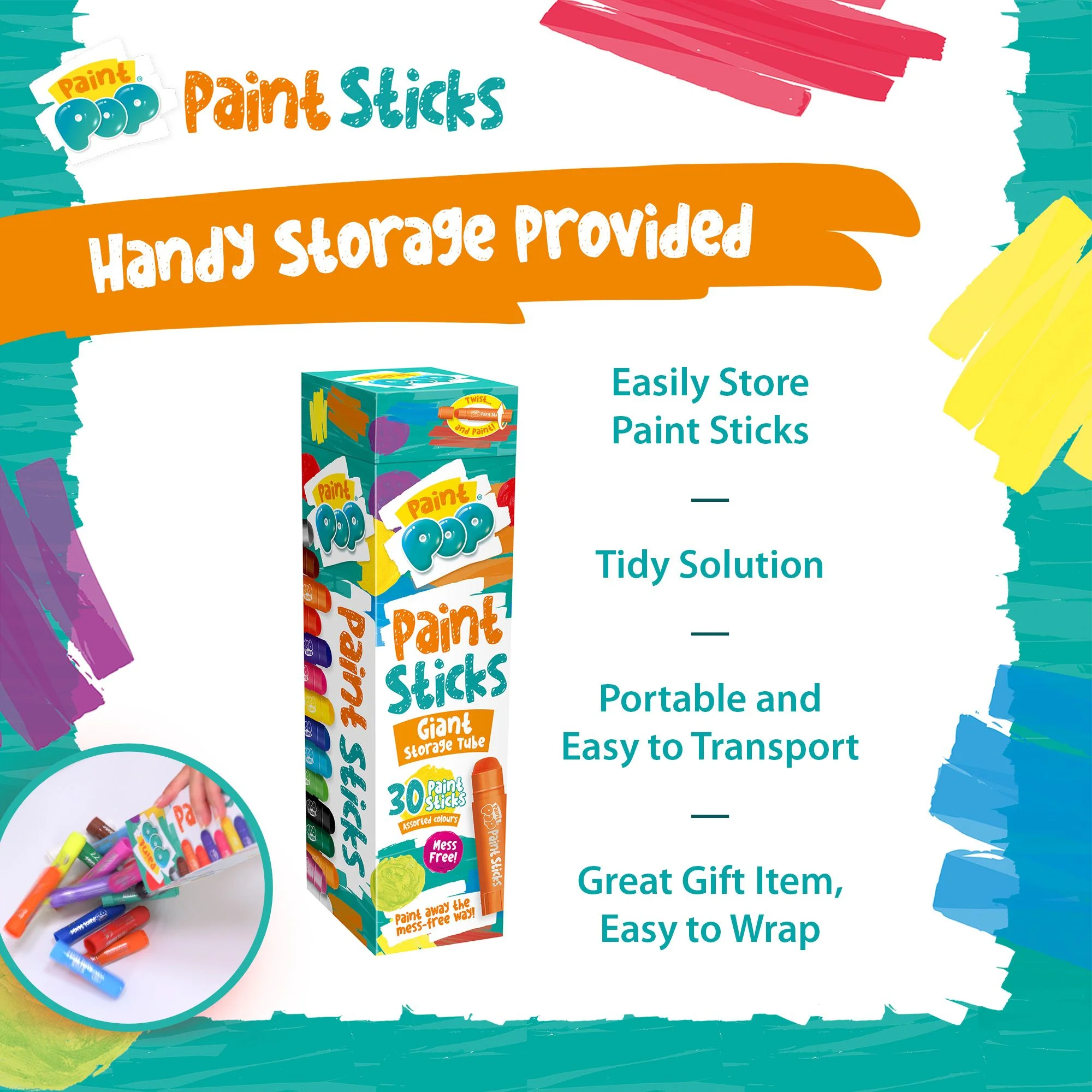 Paint Pop Giant Storage Tube - Image 5