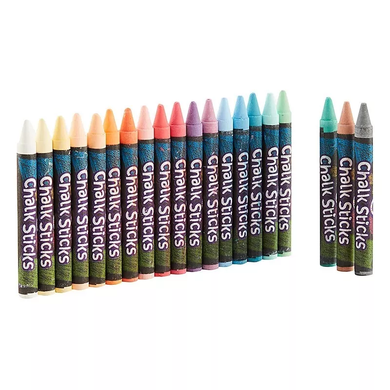 Paint Sticks Chalk 20 Pack - Image 2