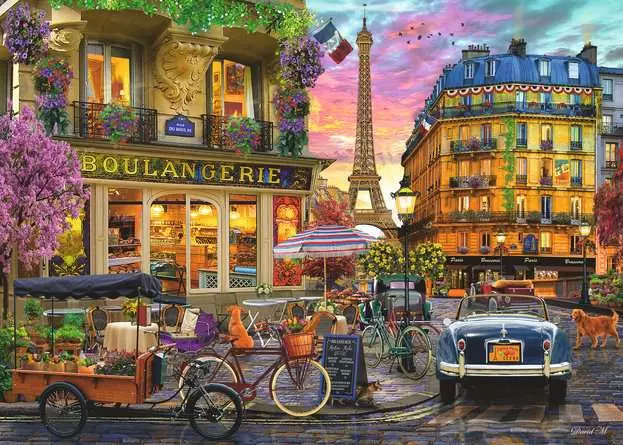 Ravensburger Paris at Dawn 1000 Piece Jigsaw Puzzle - Image 2
