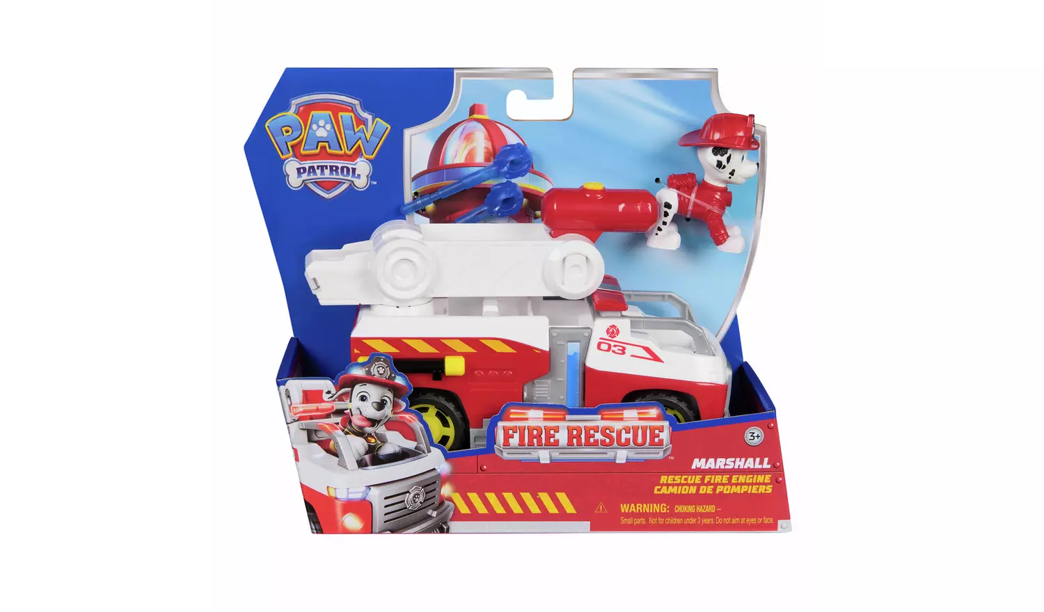 PAW Patrol Fire Rescue - Paw Marshall Themed Vehicle