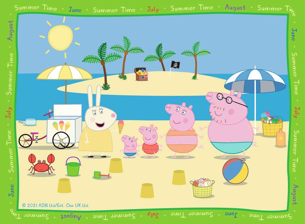 Ravensburger Peppa Pig Four Seasons 4 in a Box Jigsaw Puzzle - Image 4
