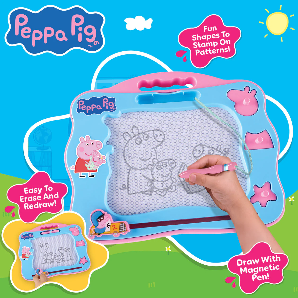 Peppa Pig Travel Magnetic Scribbler - Image 5