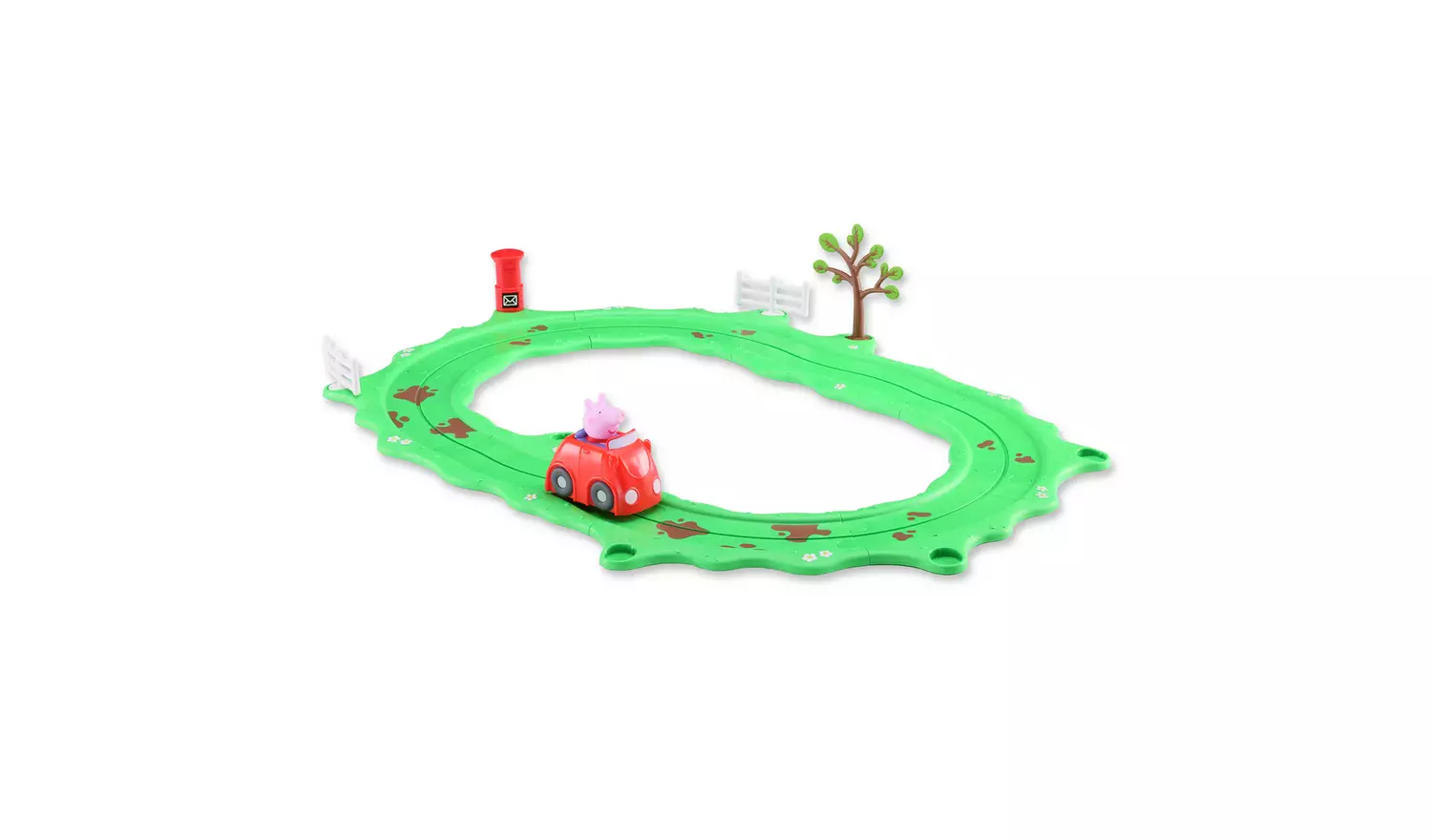 Peppa Pig Whizz Around Little Red Car Set - Image 2