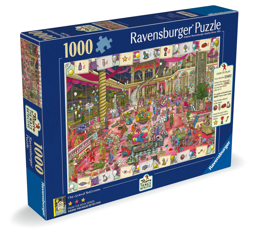 Ravensburger Pierre the Maze Detective 1000 Piece Jigsaw Puzzle - Image 2