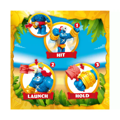 PIRATIX Crazy Jungle Gorilla Brothers Smash Jack - Image 5