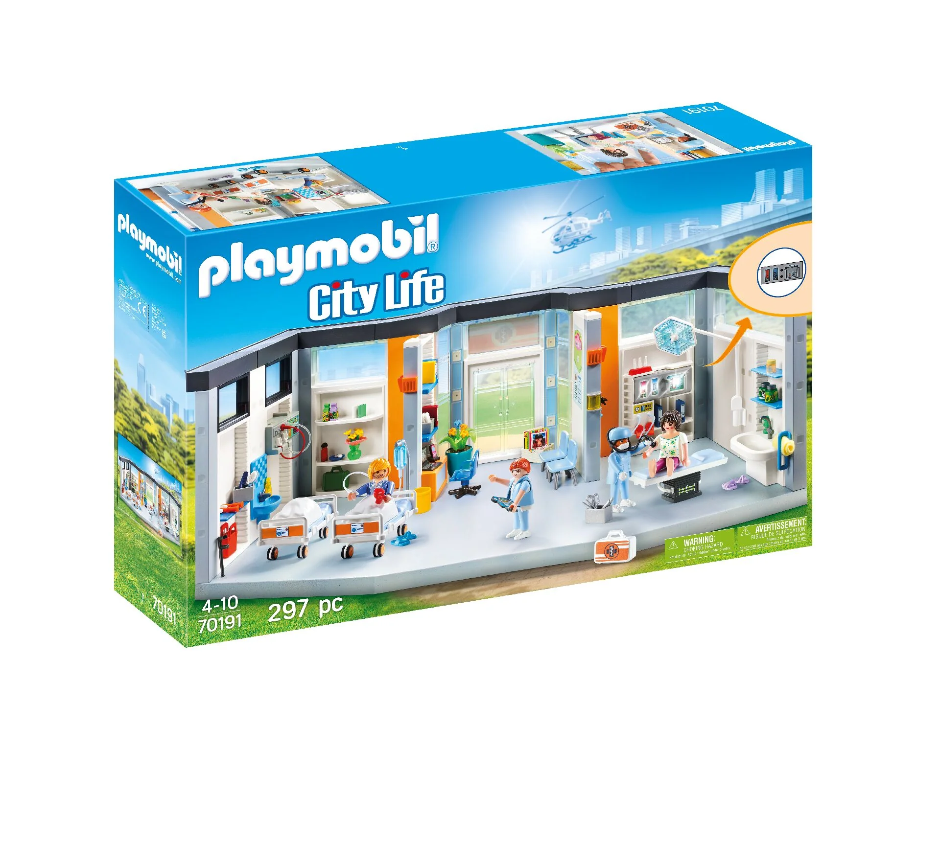 Playmobil 70191 City Life Hospital Clinic