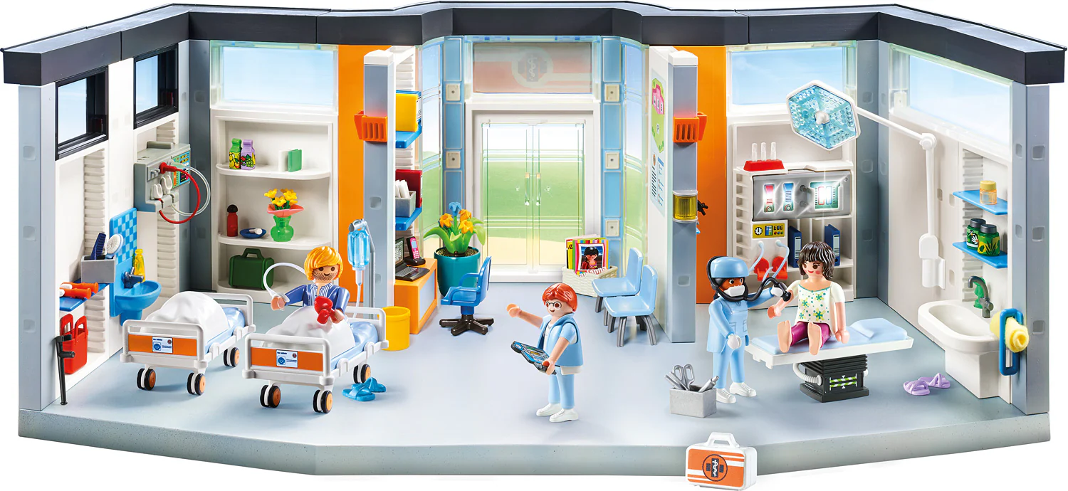 Playmobil 70191 City Life Hospital Clinic - Image 2