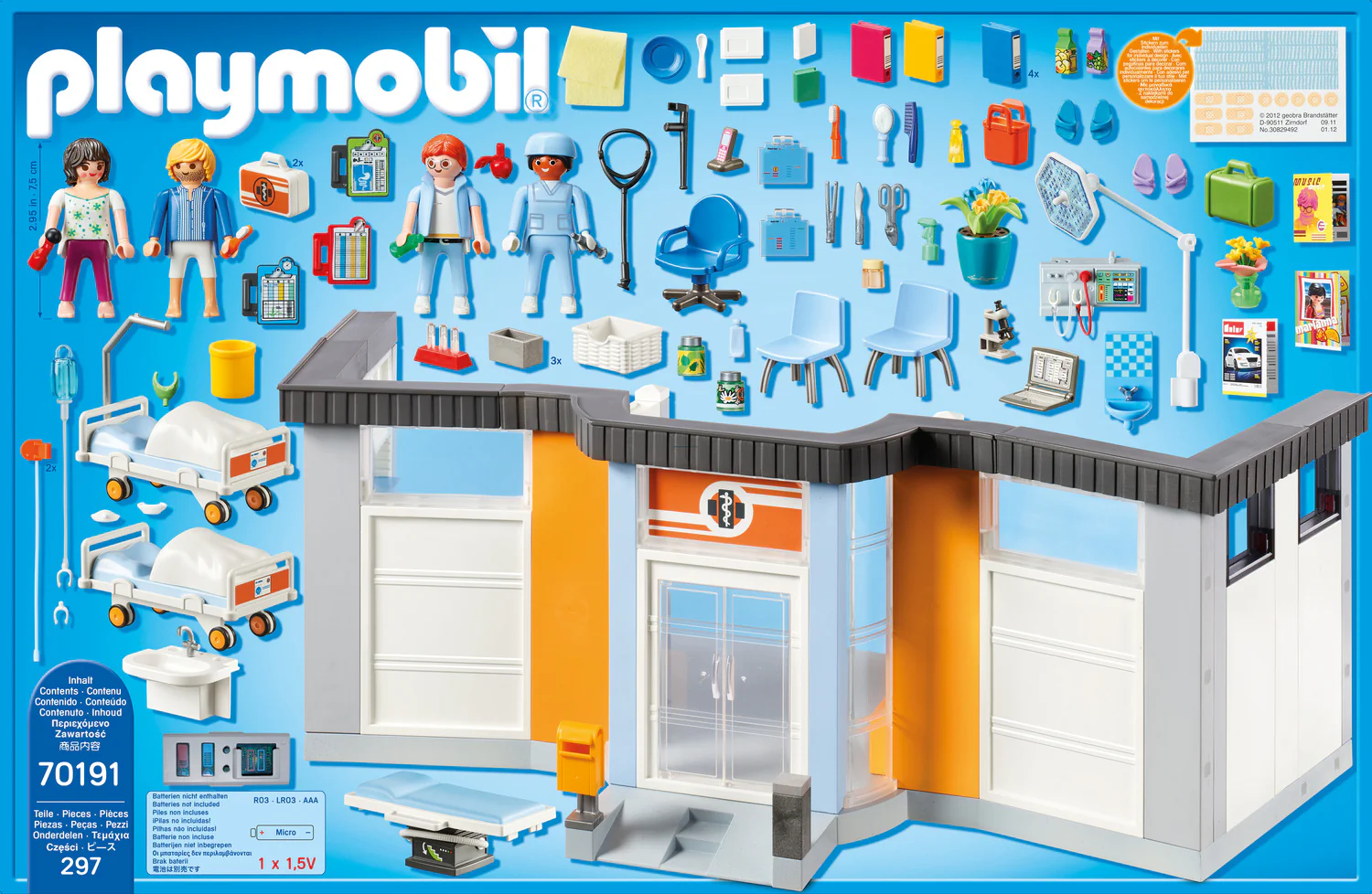 Playmobil 70191 City Life Hospital Clinic - Image 3