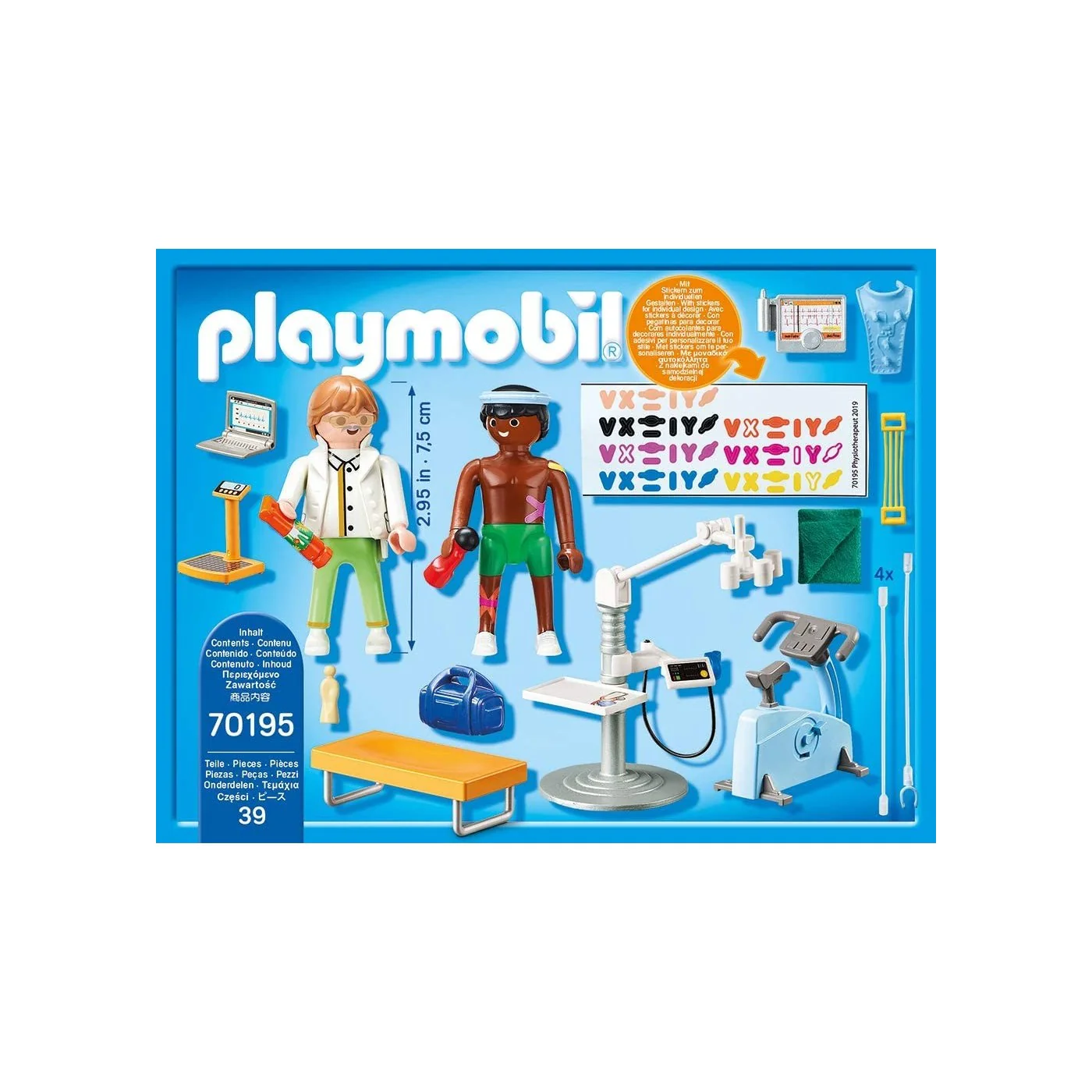 Playmobil 70195 City Life Hospital Physiotherapist - Image 4