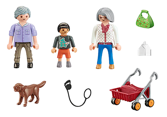 Playmobil 70990 City Life Modern House Grandparents with Child - Image 2