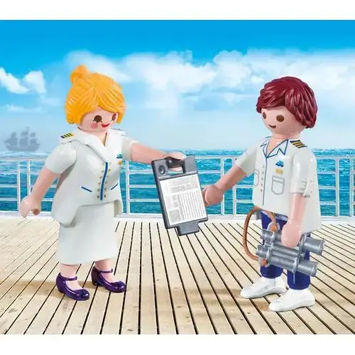 Playmobil 9216 Collectable Cruise Ship Officers Duo Pack - Image 2