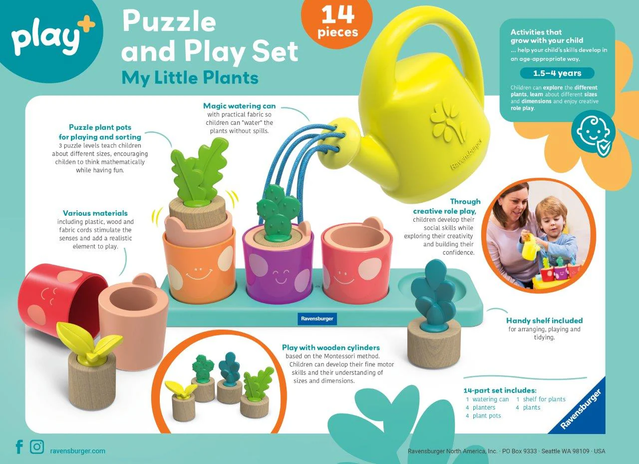 Play+ Pretend Play Set: My Little Plants - Image 4