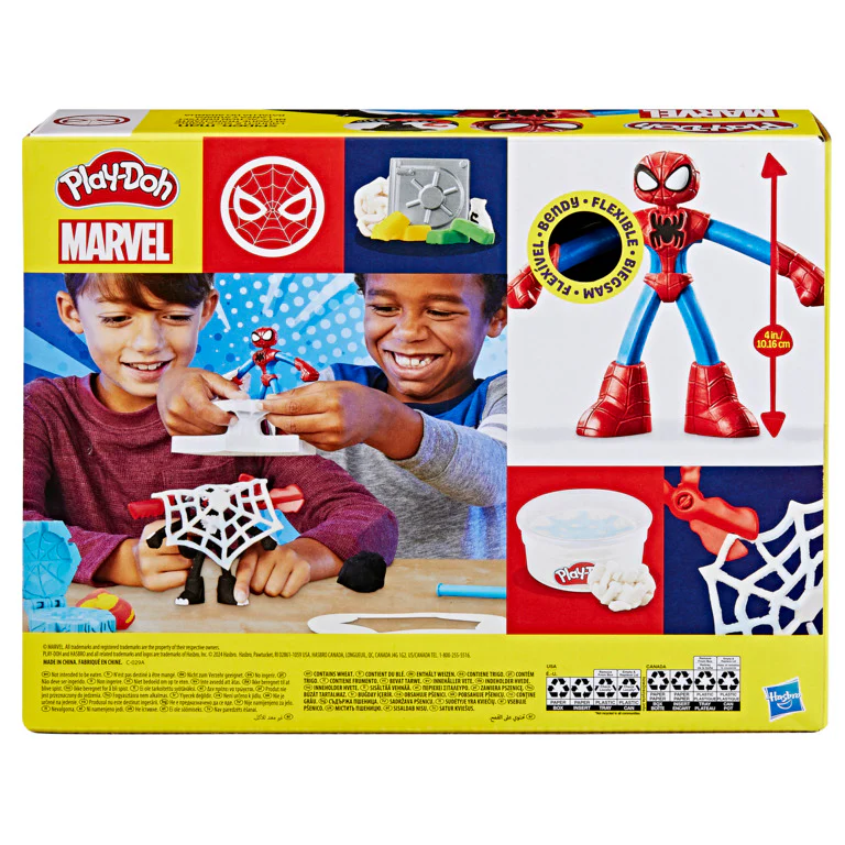 Playdoh Spiderman Launch And Slice Battle - Image 3