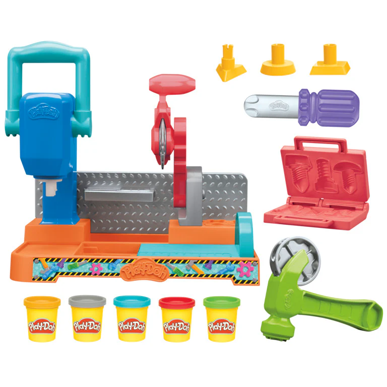 Playdoh Stamp N Saw Tool Bench - Image 2