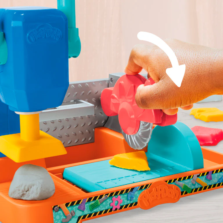 Playdoh Stamp N Saw Tool Bench - Image 3