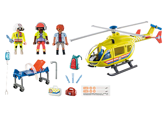 Playmobil 71203 Medical Helicopter - Image 2