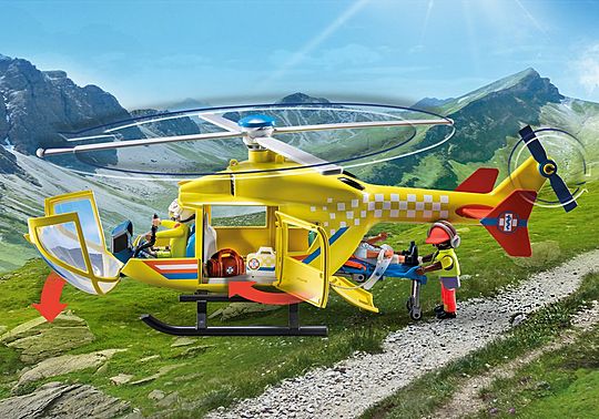Playmobil 71203 Medical Helicopter - Image 5