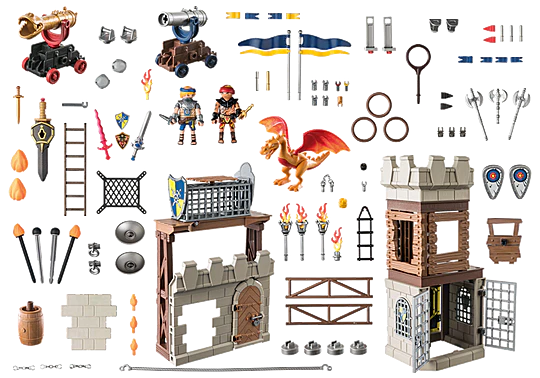 Playmobil 71298 Novelmore vs. Burnham Raiders Tournament Arena - Image 2