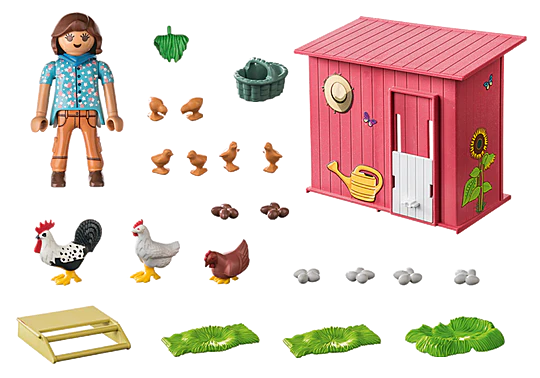 Playmobil 71308 Country Hen House - Image 2