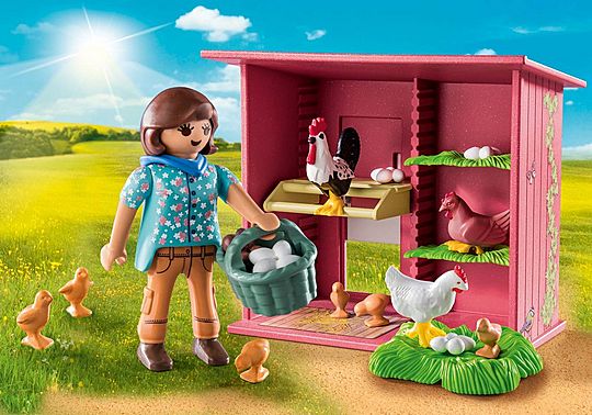 Playmobil 71308 Country Hen House - Image 4