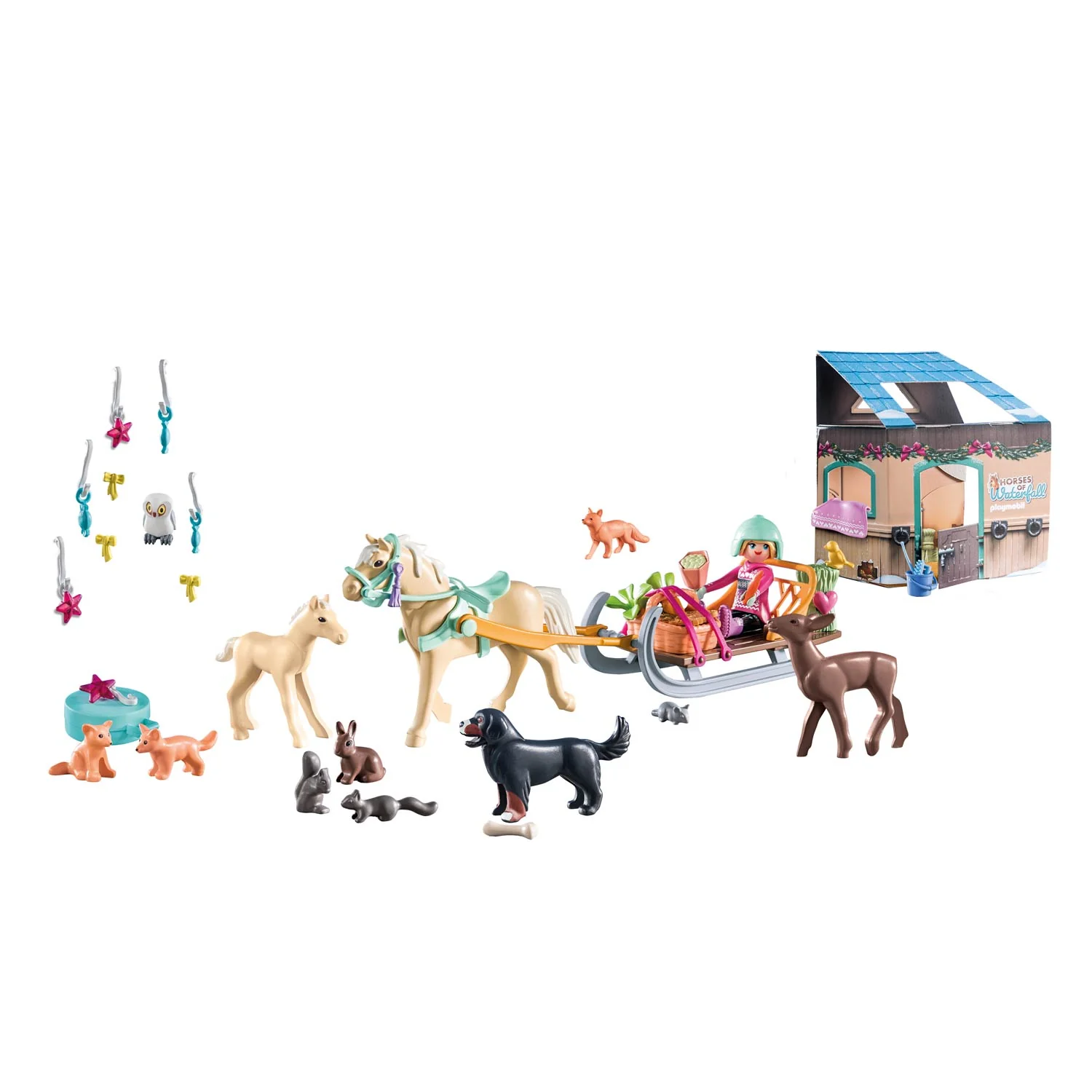 PLAYMOBIL 71345 Advent Calendar Christmas Sleigh - Image 2