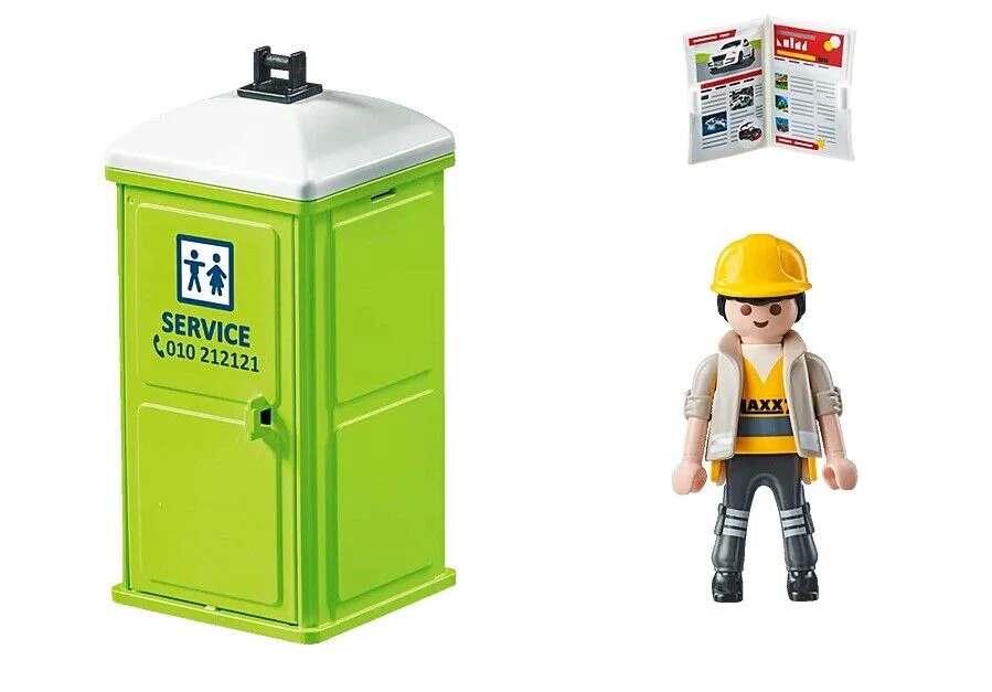 PLAYMOBIL 71435 Portable Toilet - Image 2