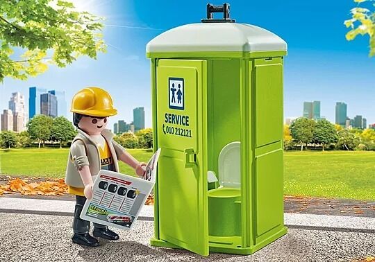 PLAYMOBIL 71435 Portable Toilet - Image 3