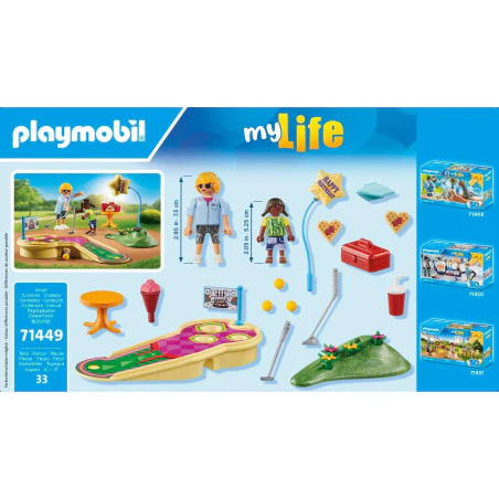 PLAYMOBIL 71449 My Life Mini Golf Gift Set - Image 2