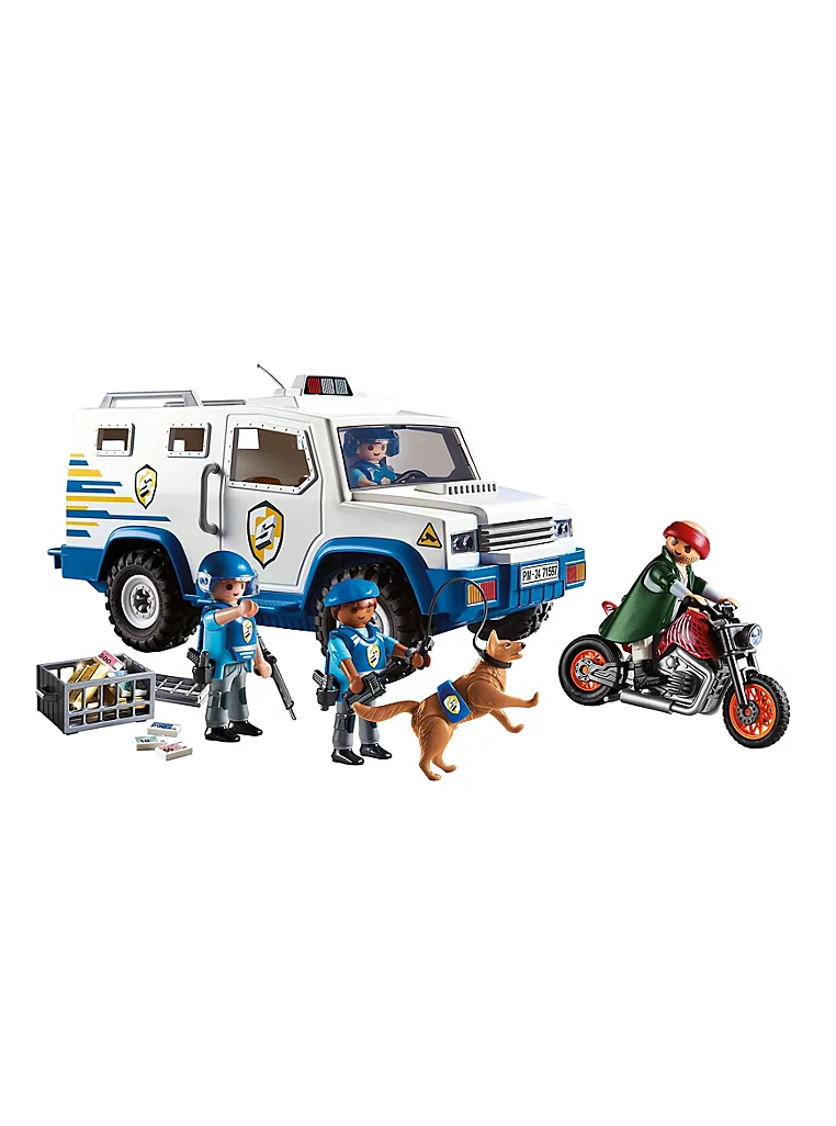 Playmobil 71597 Police Money Transporter - Image 2
