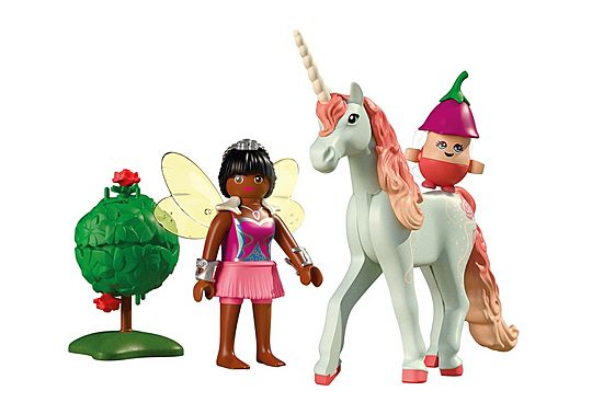 Playmobil 71841 Collectible Unicorn Sky Rose with Fairy - Image 2