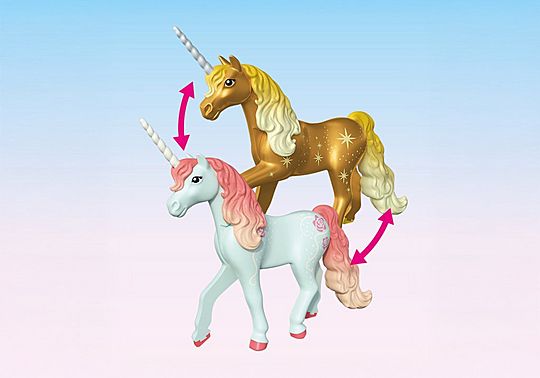 Playmobil 71841 Collectible Unicorn Sky Rose with Fairy - Image 4