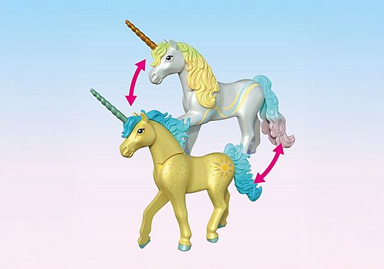 Playmobil 71842 Collectible Unicorn Sunshine Blossom with Fairy - Image 4