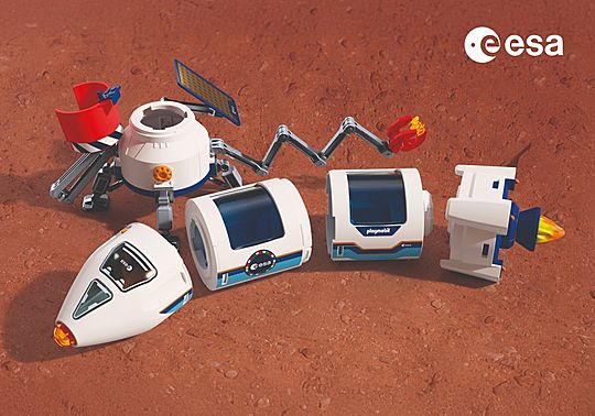 Playmobil 72011 ESA: Mars Research Rocket - Image 6