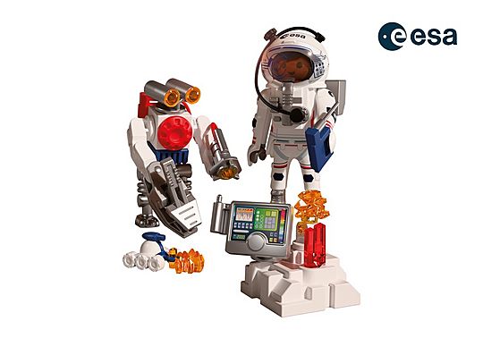 Playmobil 72014 ESA: Astronaut with Robot - Image 2