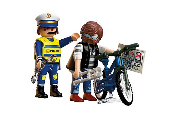 Playmobil 72076 Police Bicycle Robbery - Image 2