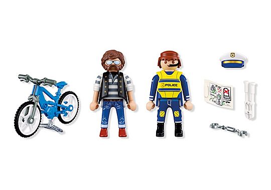 Playmobil 72076 Police Bicycle Robbery - Image 3
