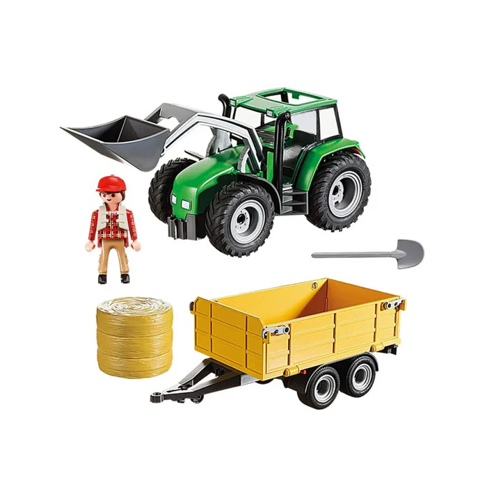 Playmobil 9317 Tractor with Trailer - Image 2