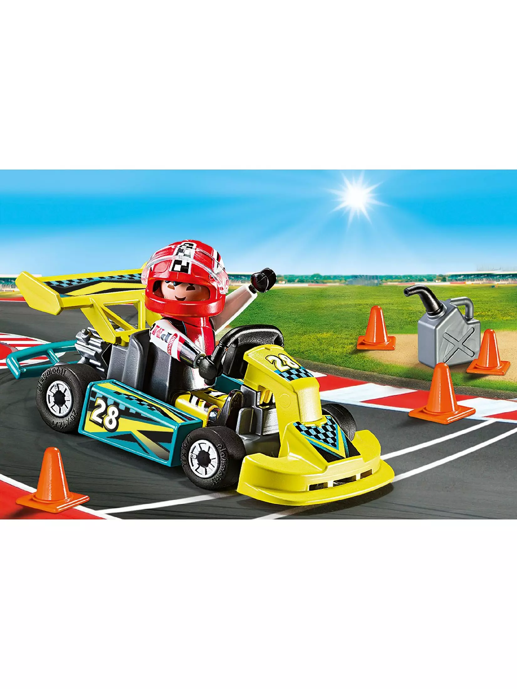 Playmobil 9322 Action Go-Kart Racer Small Carry Case - Image 3