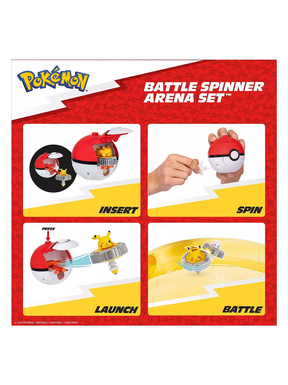 Pokemon Battle Spinner Arena Set - Image 7