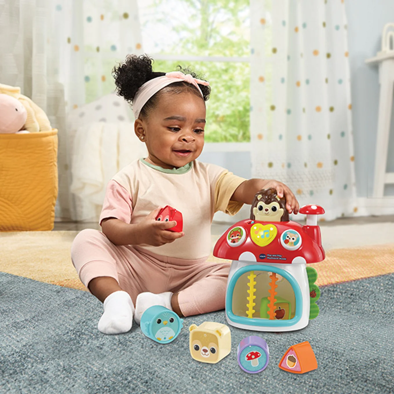 Vtech Pop and Play Mushroom House - Image 3